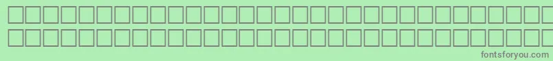 Шрифт AlKharashi59Naskh – серые шрифты на зелёном фоне