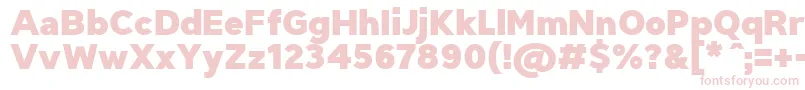 TriompheBlack Font – Pink Fonts