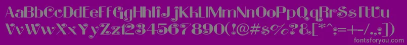 More about Ladybug Font Ladybug Font – Gray Fonts on Purple Background