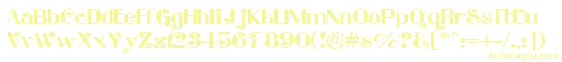 More about Ladybug Font Ladybug Font – Yellow Fonts on White Background