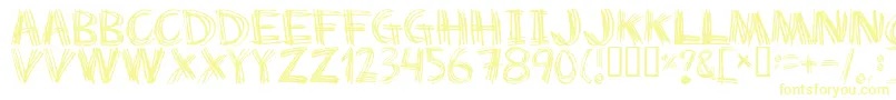 Scratchmyback Font – Yellow Fonts
