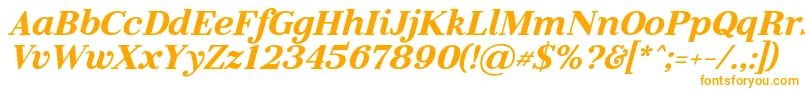 LitolandItalic-fontti – oranssit fontit