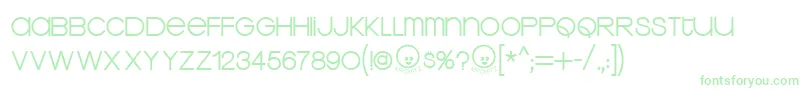 KravitzThermal Font – Green Fonts