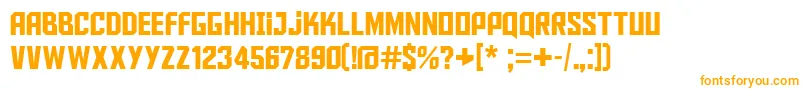 Шрифт Aldotheapache – оранжевые шрифты