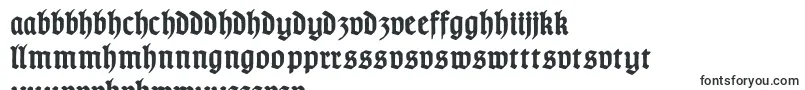 GotischcBold-Schriftart – shona Schriften