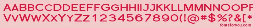 fuente FlorencesansScExpBold – Fuentes Rojas Sobre Fondo Rosa