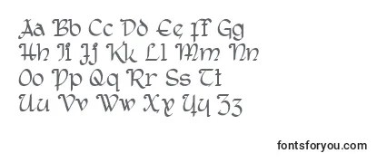 RostockKaligraph-fontti