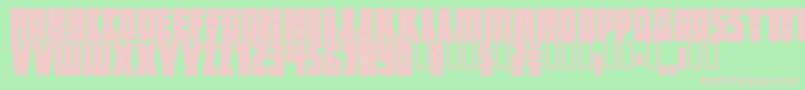 More about Beethovenrough Font Beethovenrough Font – Pink Fonts on Green Background