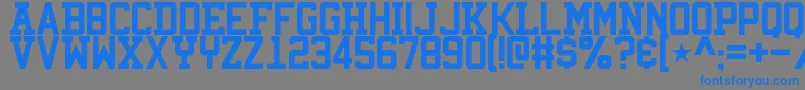 Weitere Informationen zur ViridianCollege-Schriftart ViridianCollege-Schriftart – Blaue Schriften auf grauem Hintergrund