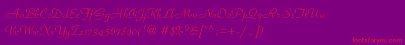 More about ParkAvenueLt Font ParkAvenueLt Font – Red Fonts on Purple Background