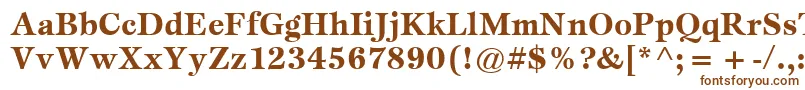 ItcEspritLtBold Font – Brown Fonts