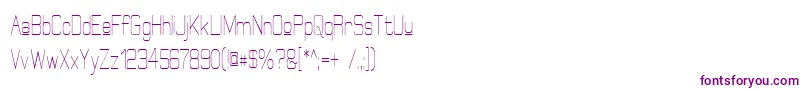 ElgethyUpperCondensed Font – Purple Fonts