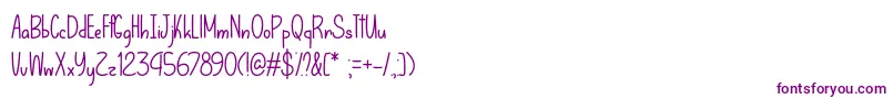 LetThatBeEnoughOtf Font – Purple Fonts
