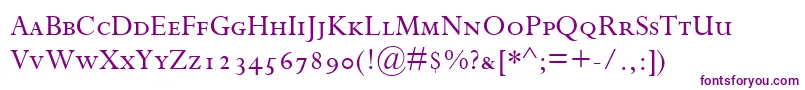 PerpetuaSc Font – Purple Fonts