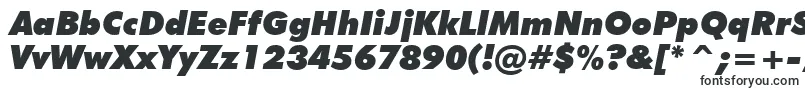 FuturaExtraBlackItalicBt-fontti – Fontit Google Chromelle