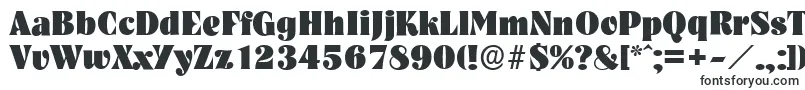 Шрифт NashvilleserialHeavyRegular – шрифты для Adobe Indesign