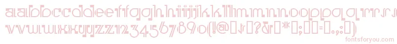 Boomeringuenf Font – Pink Fonts on White Background