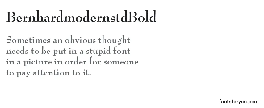 BernhardmodernstdBold-fontti