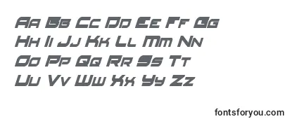 Redrocketcondital Font