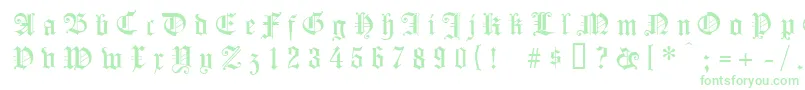 Koenigsbergergesperrtunz1l Font – Green Fonts