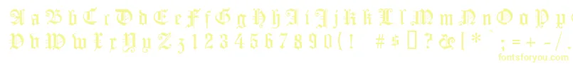 Koenigsbergergesperrtunz1l Font – Yellow Fonts