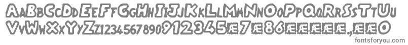 VacantCapzBrk Font – Gray Fonts