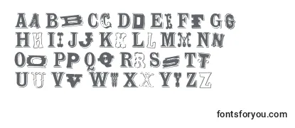 Обзор шрифта Woodtypesmk