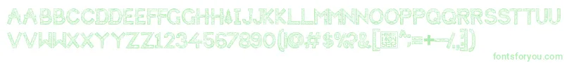 HbmForistaWoodyPersonalUseOnly Font – Green Fonts