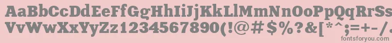 Xna Font – Gray Fonts on Pink Background