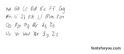 Обзор шрифта Samhandwriting