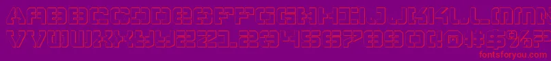 Подробнее о шрифте Vypers Шрифт Vypers – красные шрифты на фиолетовом фоне