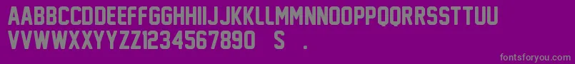 Weitere Informationen zur NewAthleticM54-Schriftart NewAthleticM54-Schriftart – Graue Schriften auf violettem Hintergrund