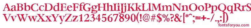 BernsteinantiqueMediumRegular Font – Red Fonts