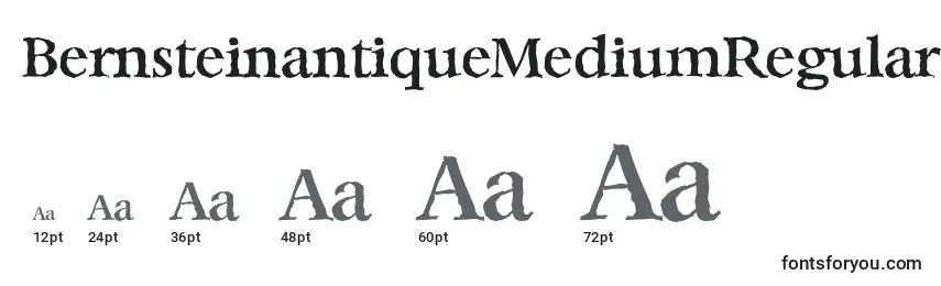 BernsteinantiqueMediumRegular Font Sizes