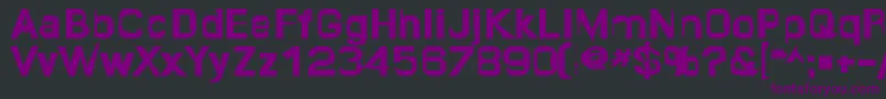 Quropa Font – Purple Fonts on Black Background