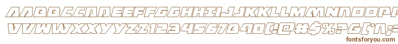 Eaglestrikeoutital Font – Brown Fonts