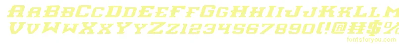 InterceptorExpandedItalic Font – Yellow Fonts