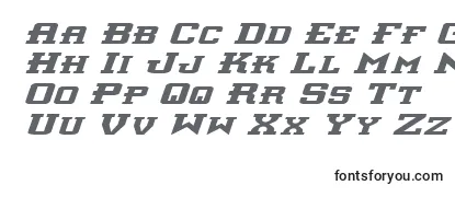 InterceptorExpandedItalic Font