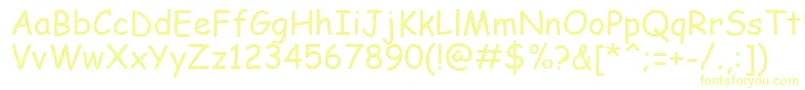 ComicSansMs Font – Yellow Fonts