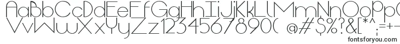 OriginLight-fontti – Alkavat O:lla olevat fontit