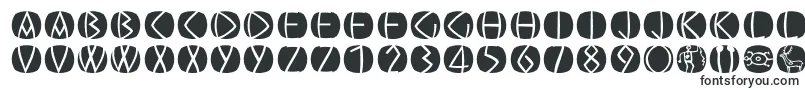 Шрифт Oldgreekbuttons – заостренные шрифты