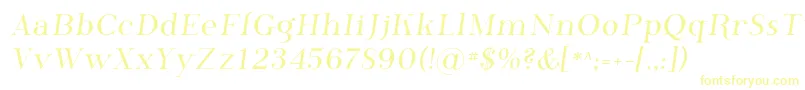 Phosphor Font – Yellow Fonts