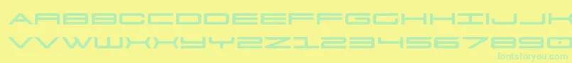 Więcej informacji o czcionce 911porschav3expand Czcionka 911porschav3expand – zielone czcionki na żółtym tle