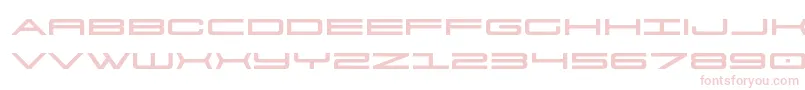 911porschav3expand Font – Pink Fonts on White Background
