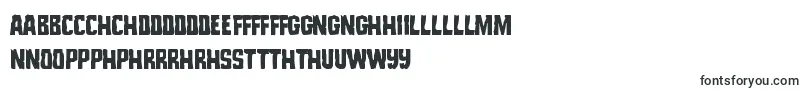 Шрифт Monsterhuntercond – валлийские шрифты