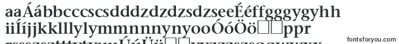 PrudentialBold-fontti – unkarilaiset fontit