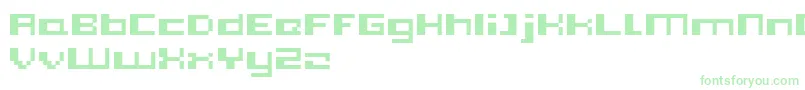 Pixleft5-Schriftart – Grüne Schriften