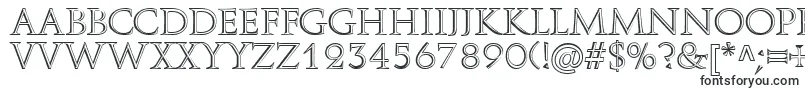 Шрифт AureliusRegularDb – шрифты с фиксированной шириной