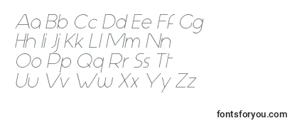 AspergitItalic Font