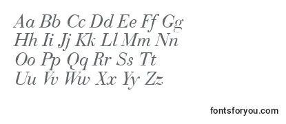 BodonirecutItalic Font